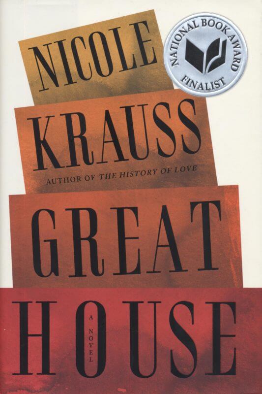 Nicole Krauss's Great House book cover