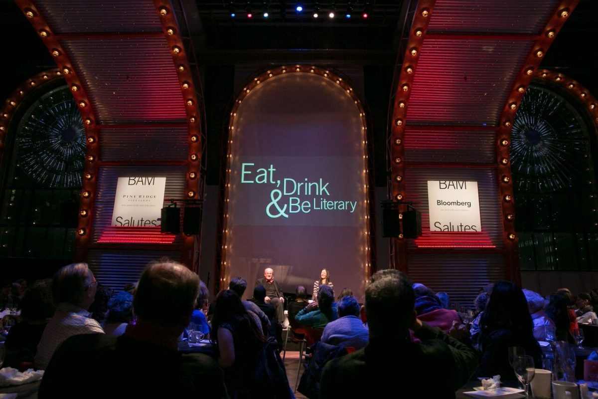 Martin Amis reading and discussion with Deborah Treisman – Eat, Drink & Be Literary at BAMcafe