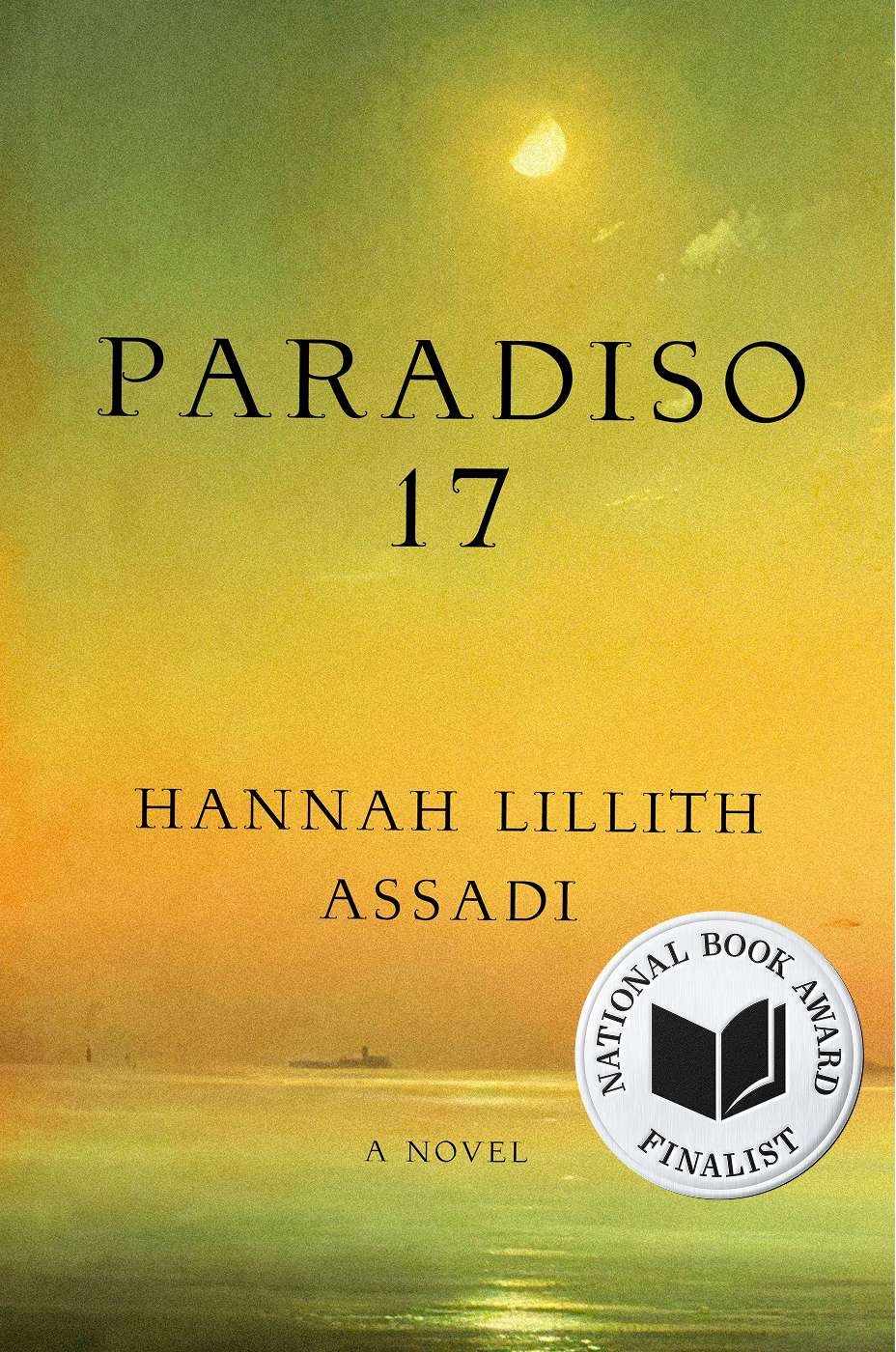 paradiso 17 book cover with finalist medallion