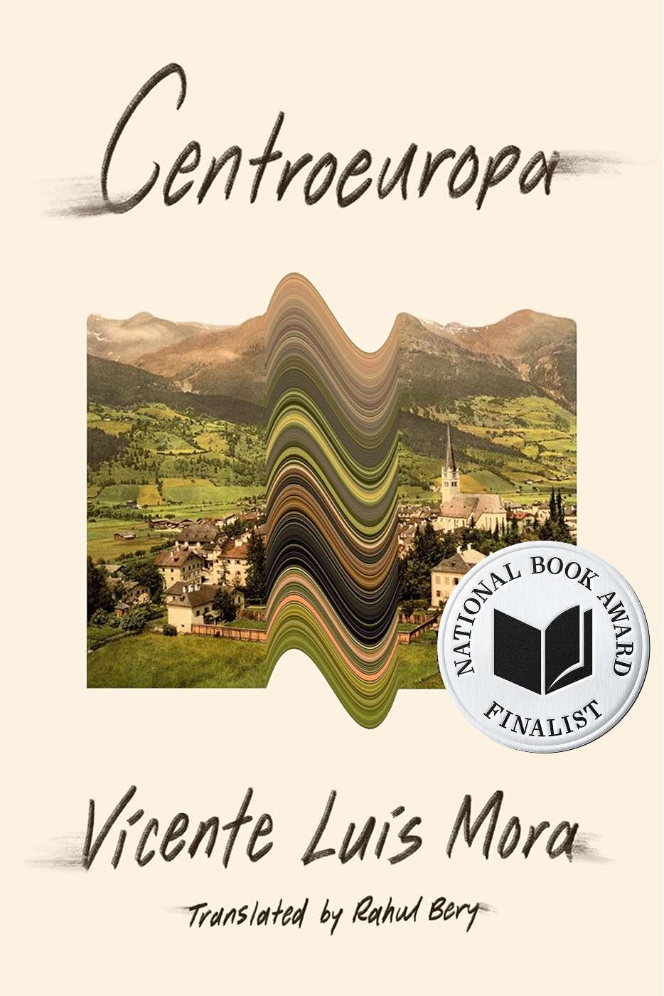 centroeuropa book cover with finalist medallion