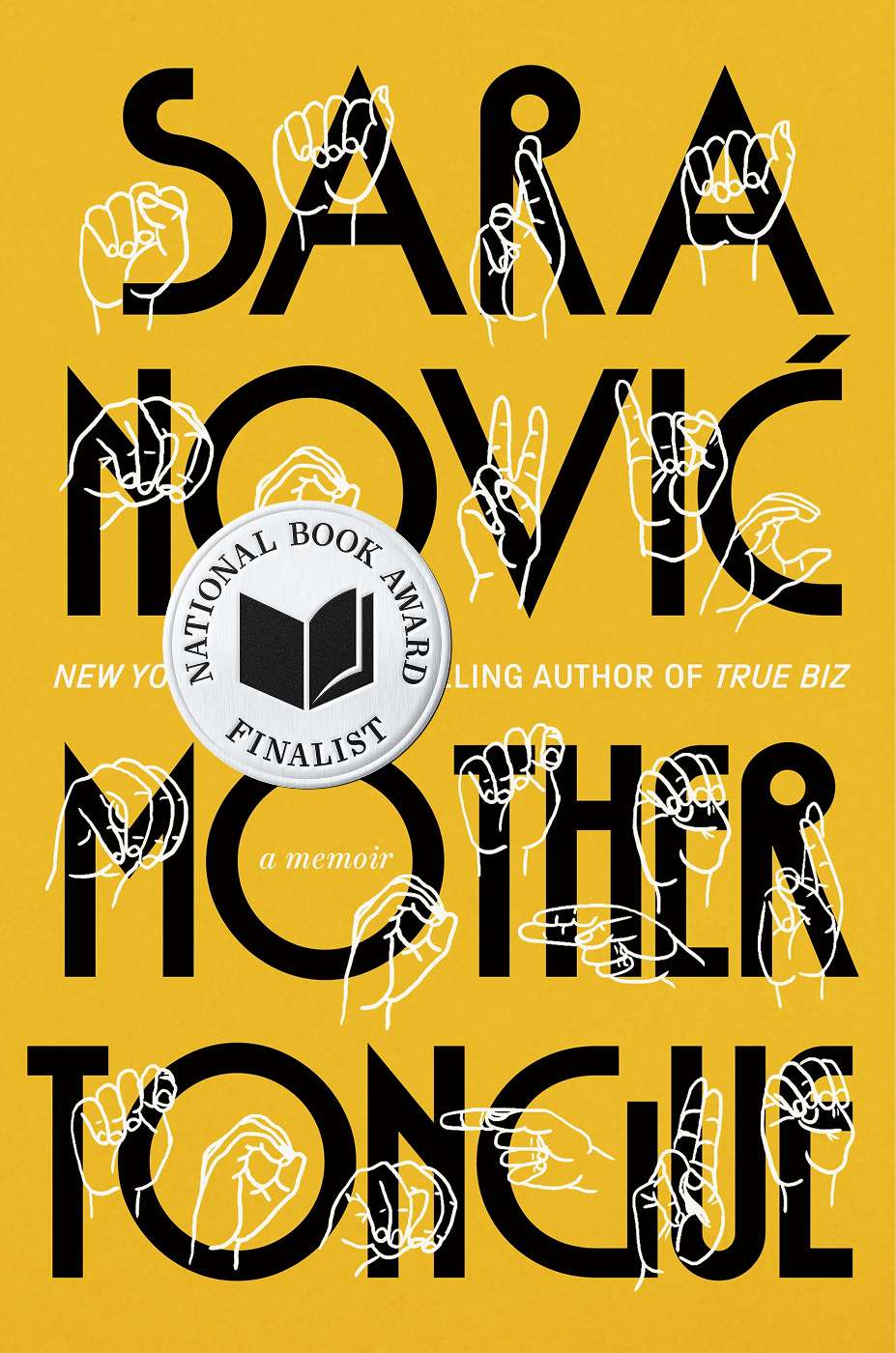 mother tongue book cover with finalist medallion