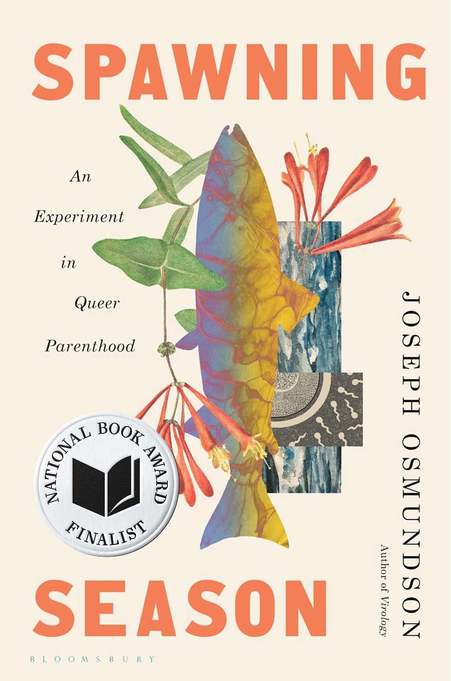 spawning season book cover with finalist medallion